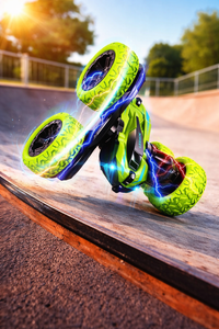 Coche radiocontrol acrobático 360° para niños – Diversión garantizada